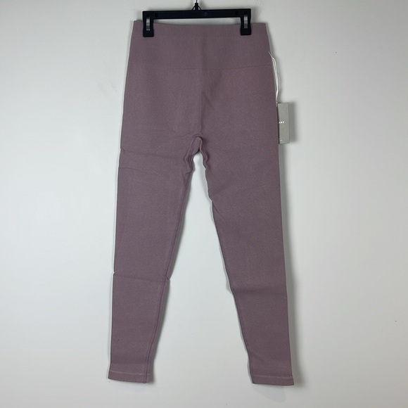 Everlane The Seamless Legging Ribbed Light Purple Size Medium/Large New - Picture 7 of 8